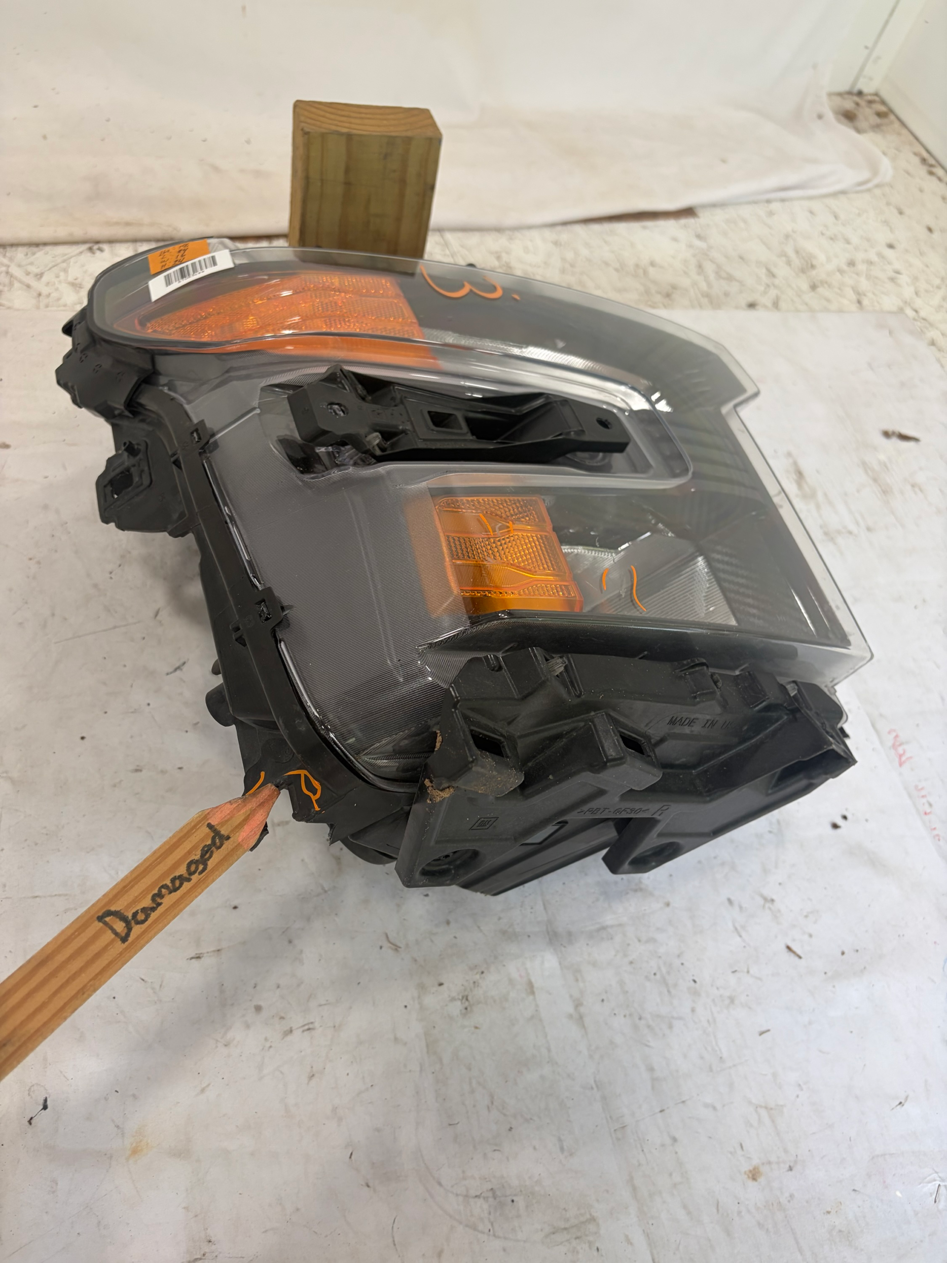 2023-2025 Chevrolet Silverado 1500 Passenger Side Headlight
