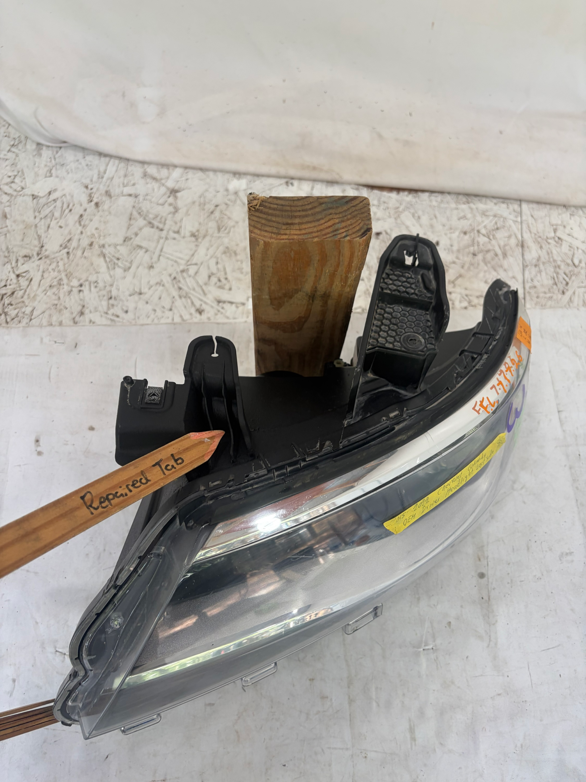 2015-2022 Chevrolet Colorado Halogen Driver Side Headlight