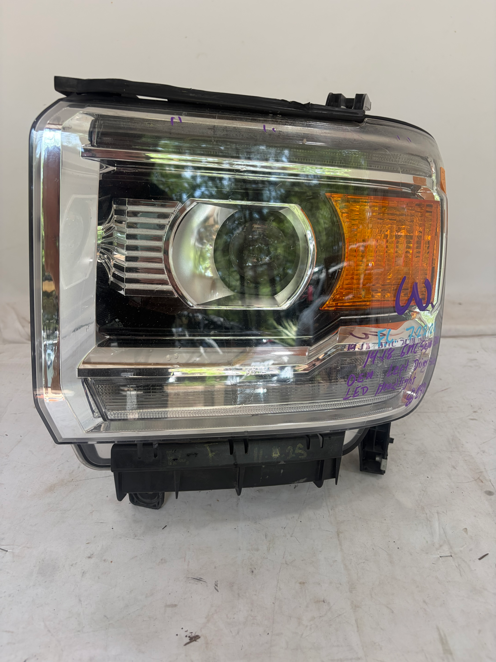 2014-2018 GMC Sierra 1500 LED Driver Side Headlight