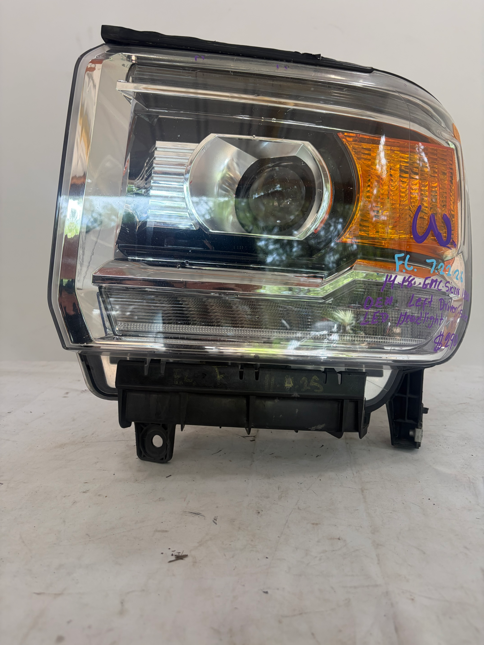 2014-2018 GMC Sierra 1500 LED Driver Side Headlight