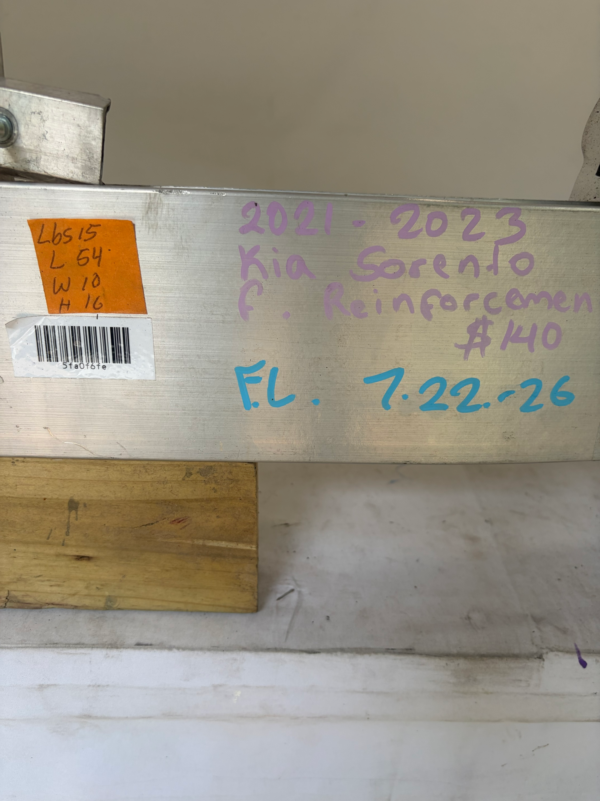 2021-2023 Kia Sorento Front Reinforcement Bar