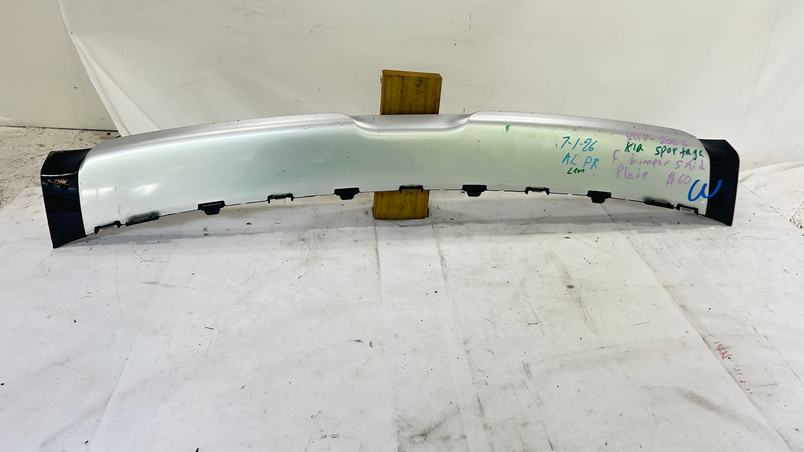 2017-2022  KIA Sportage front bumper lower valance Skid plate cover