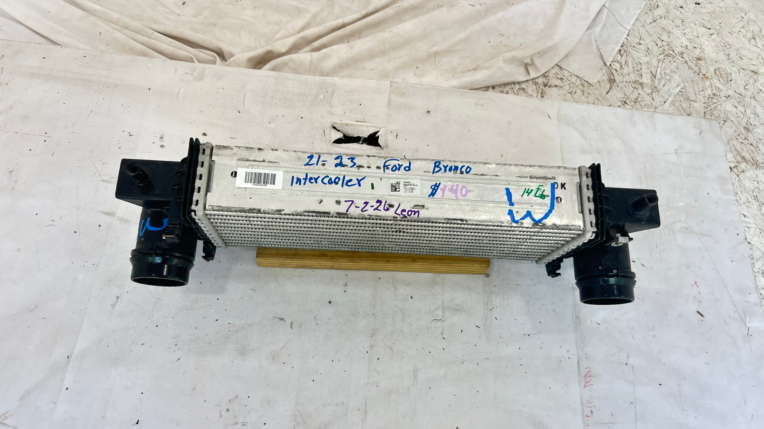 2021-2023 Ford  Bronco Intercooler