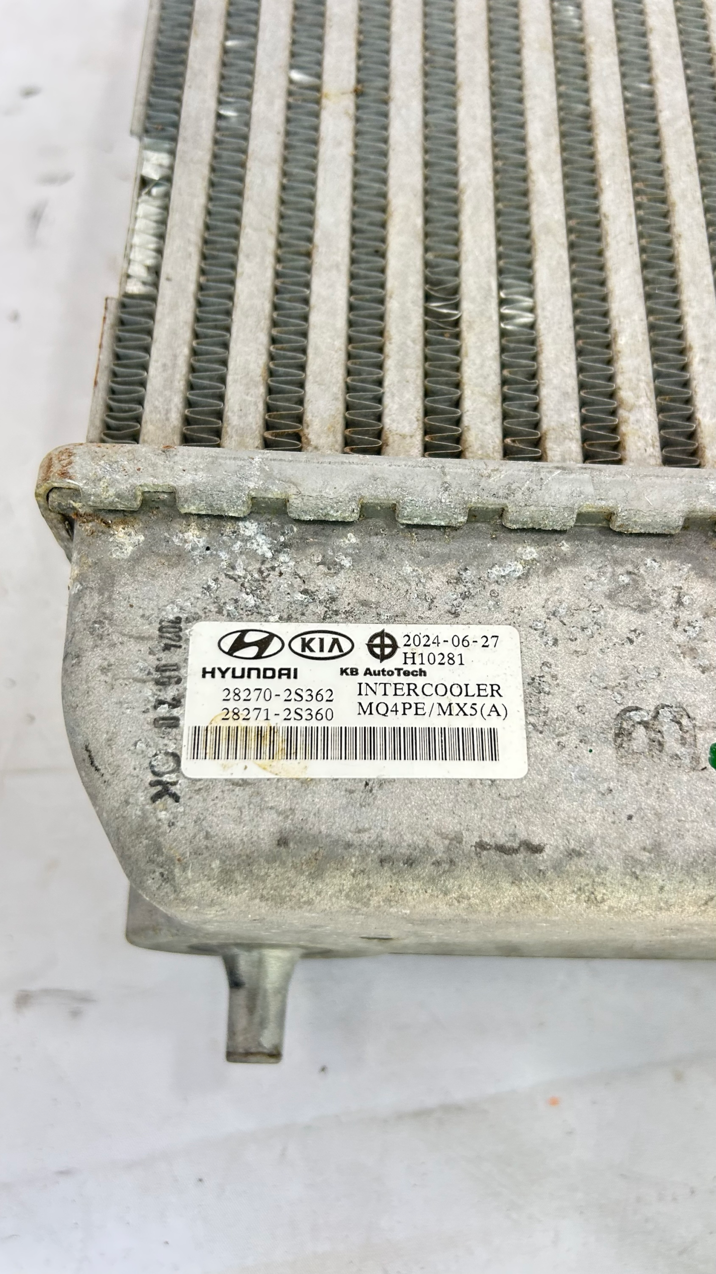 2024-2025 Kia Sorento Intercooler