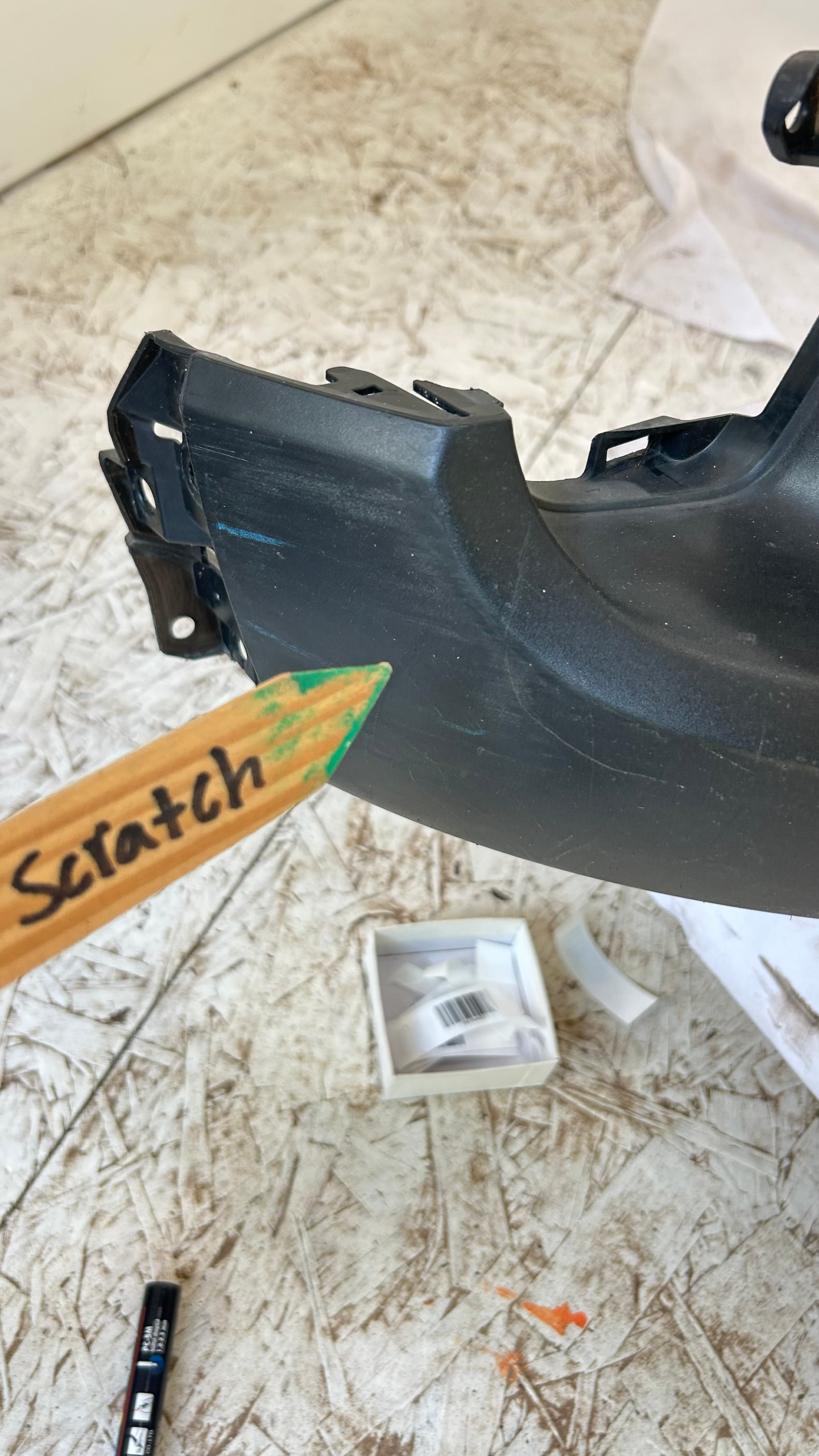 2023-2025 Mazda CX-50 front bumper lower valance