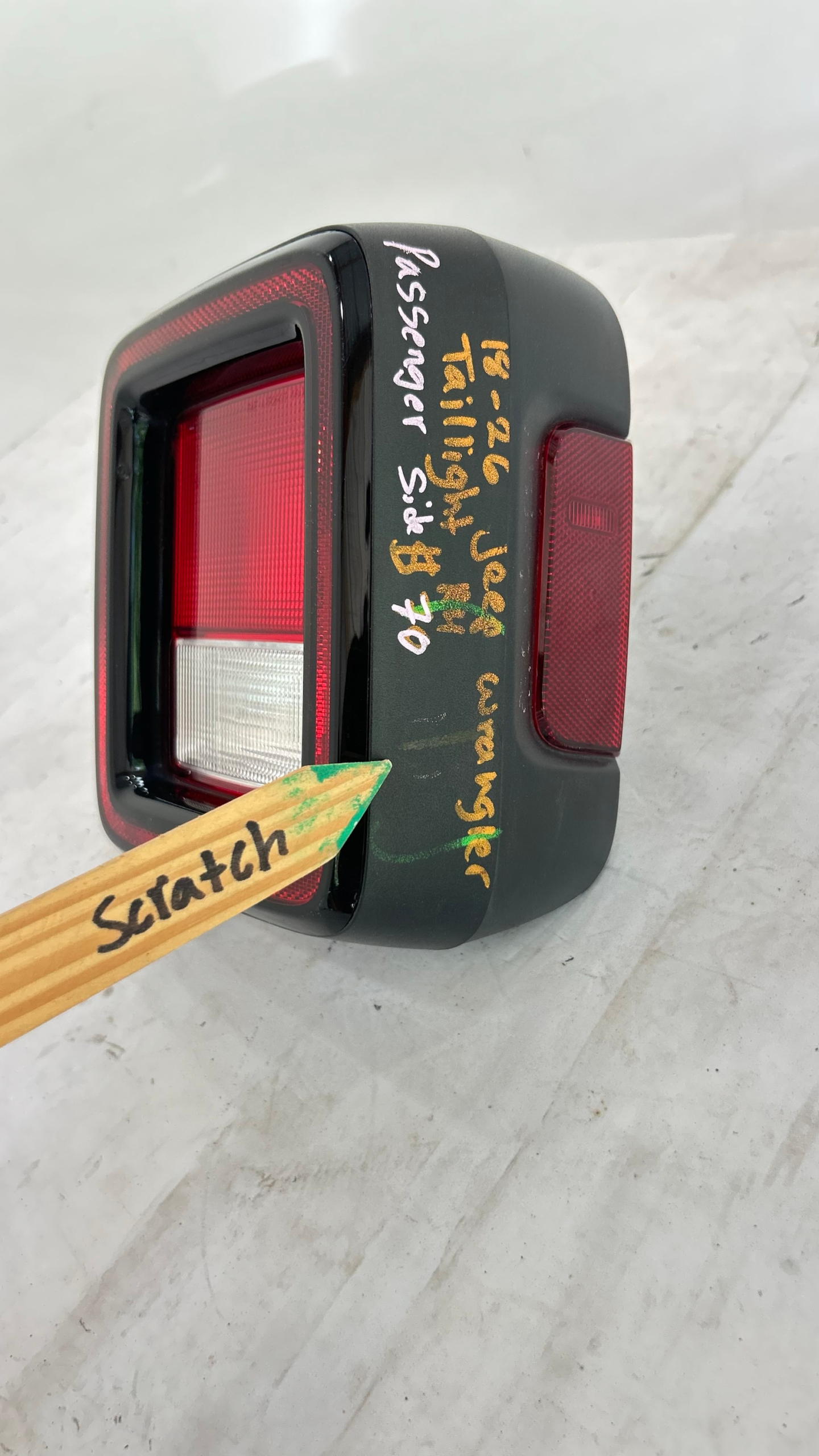2018 -2026JEEP WRANGLER TAIL LIGHT Passenger Side