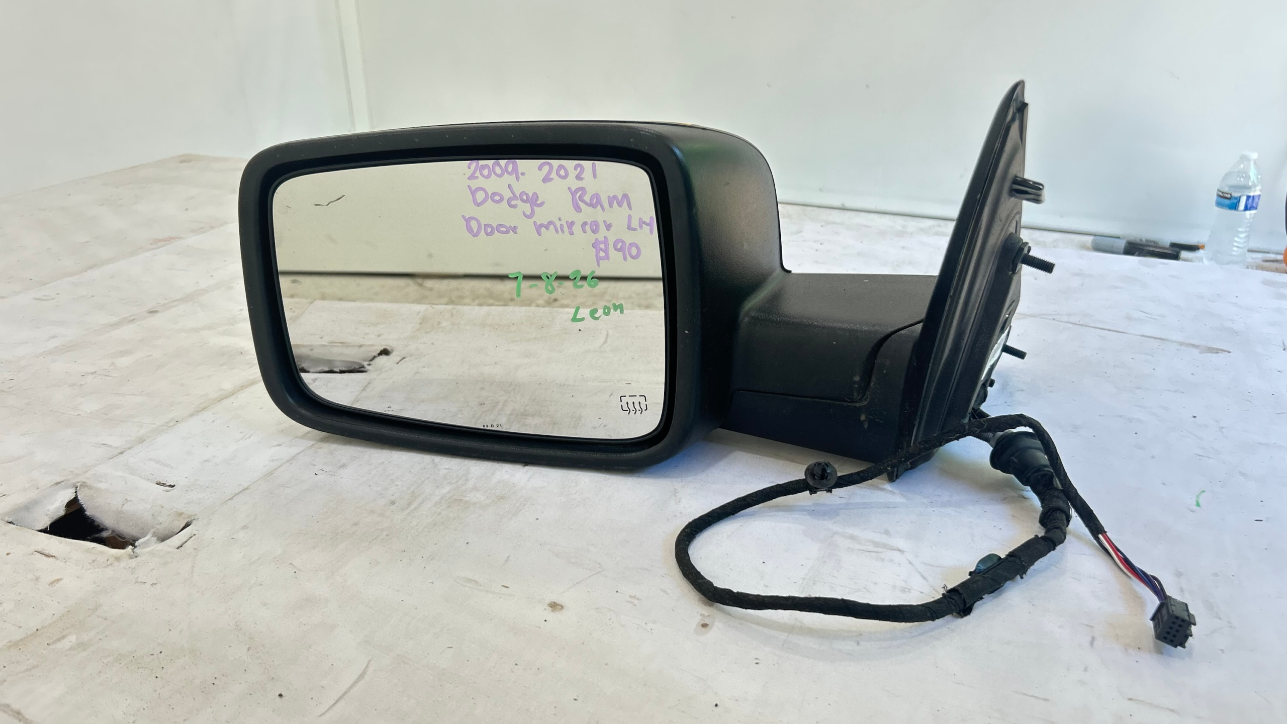2009-2022 Dodge Ram 1500 Driver Side Mirror