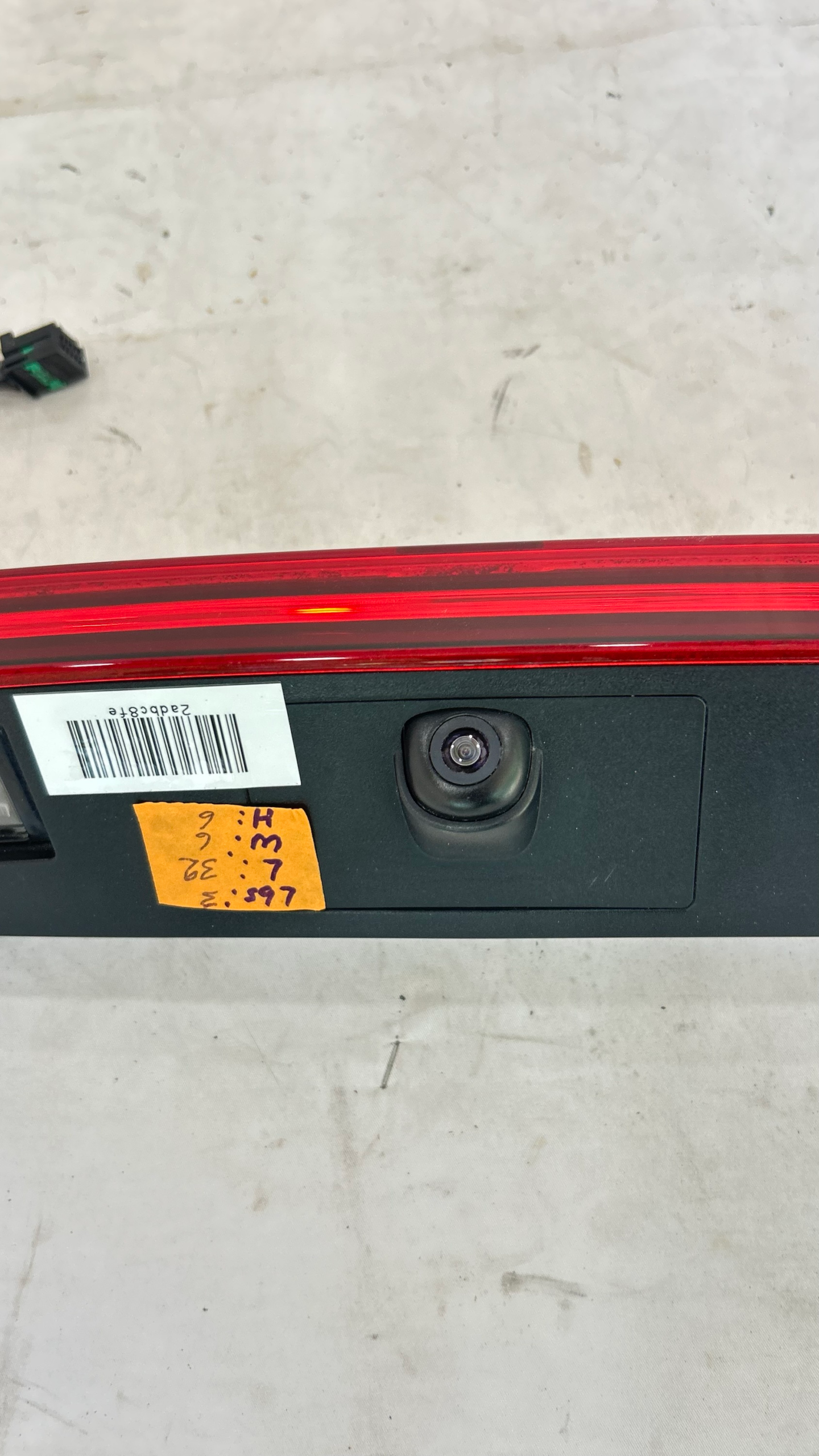 2019-2021 Kia Forte Center Trunk Camera Third Brake Light Assembly