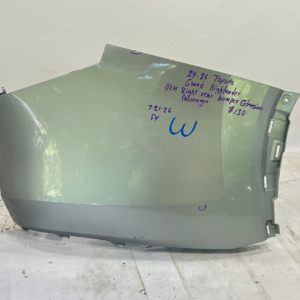 2024-2026 Toyota Grand Highlander Right Passenger Rear Bumper Extension