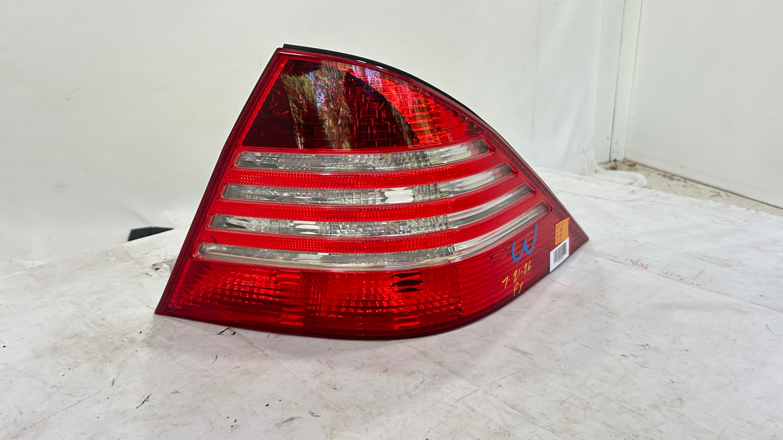 03-06 Mercedes W220 S55 AMG S430 S500 Right Passenger Side Tail Light Lamp OEM