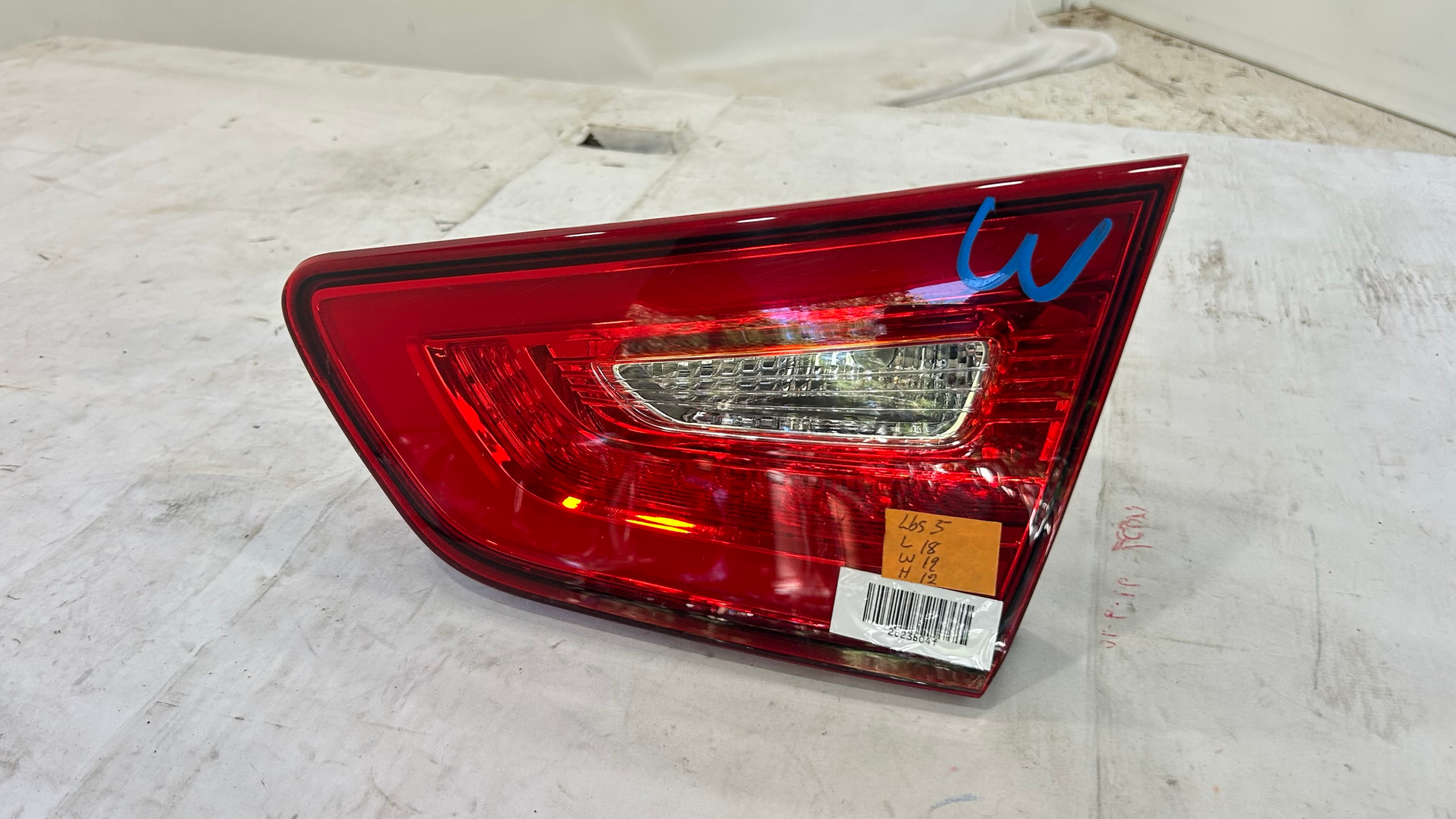 2014 2015 Kia Optima Rear Right Passenger Trunk Tail Light Lamp
