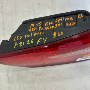 2014 2015 Kia Optima Rear Right Passenger Trunk Tail Light Lamp - Image 8