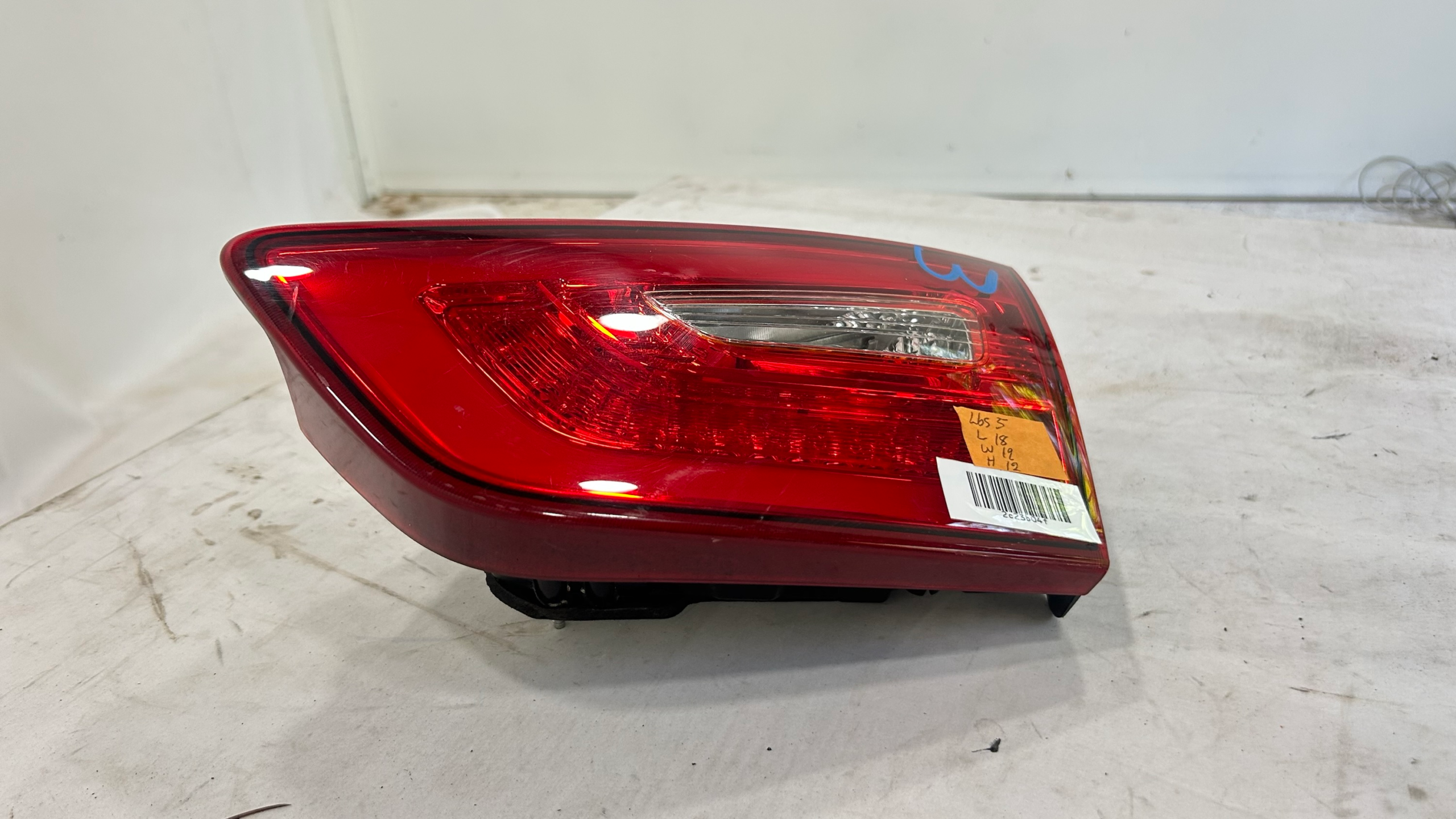 2014 2015 Kia Optima Rear Right Passenger Trunk Tail Light Lamp