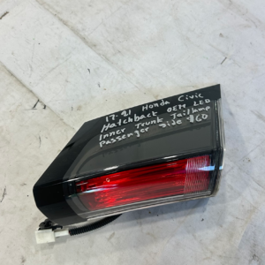 2017- 2021 HONDA CIVIC HATCHBACK REAR RIGHT Passenger TRUNK INNER TAILLIGHT