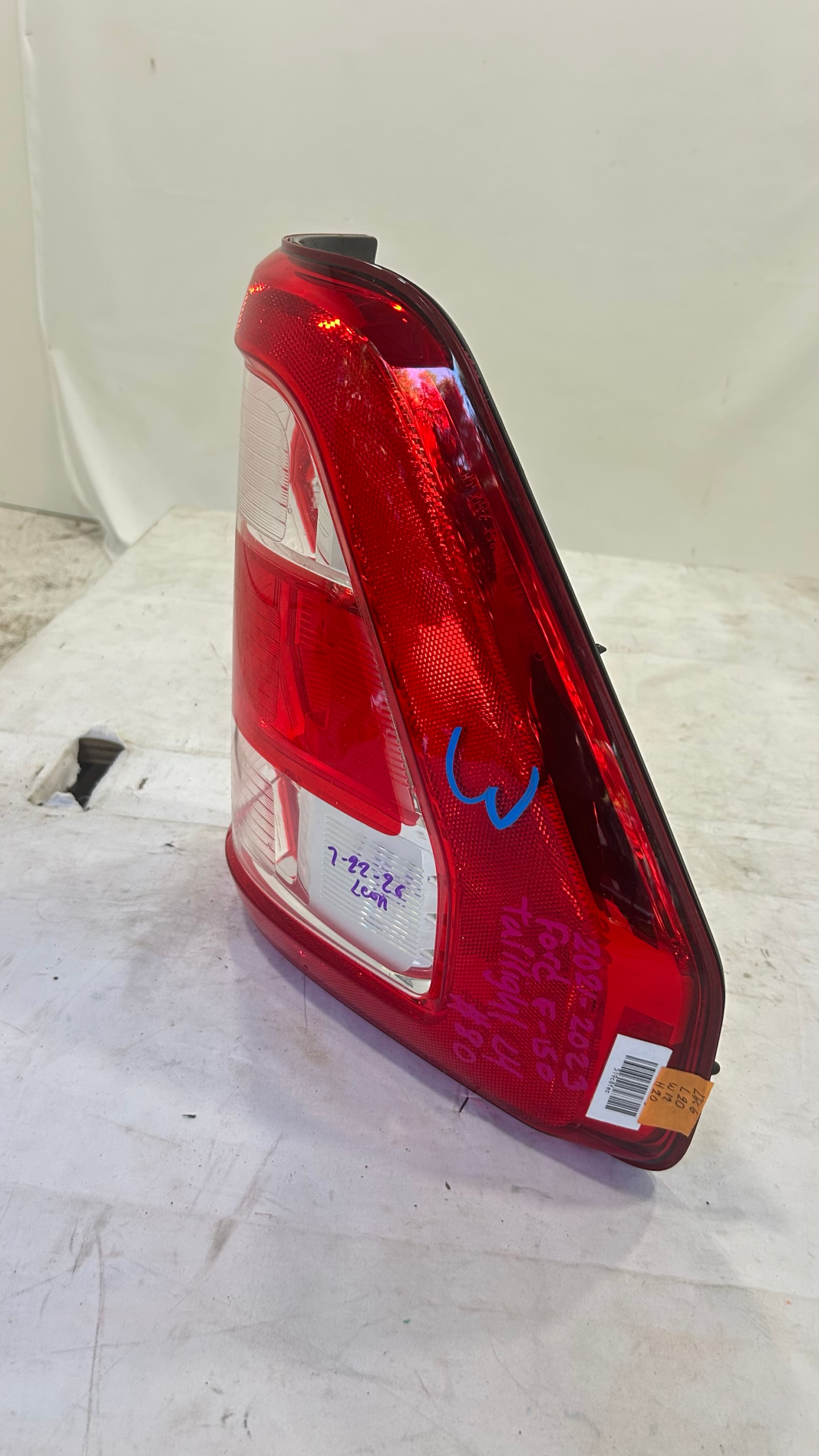 2021-2023 Ford  F-150 Left Driver side Taillamp