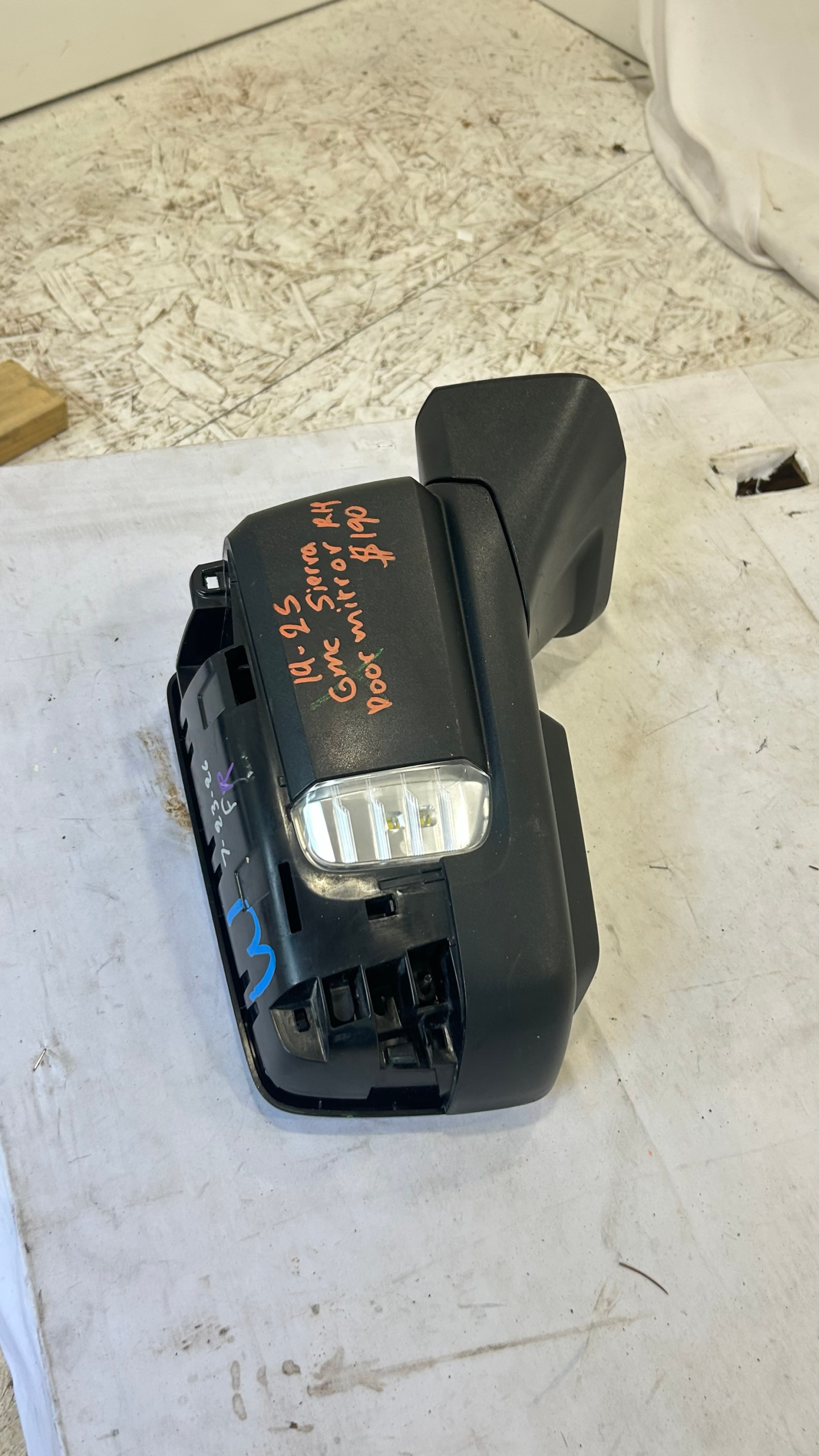 2019-2025 GMC Sierra 1500 Power Mirror Passenger 360 Cam BLIS Puddle OEM