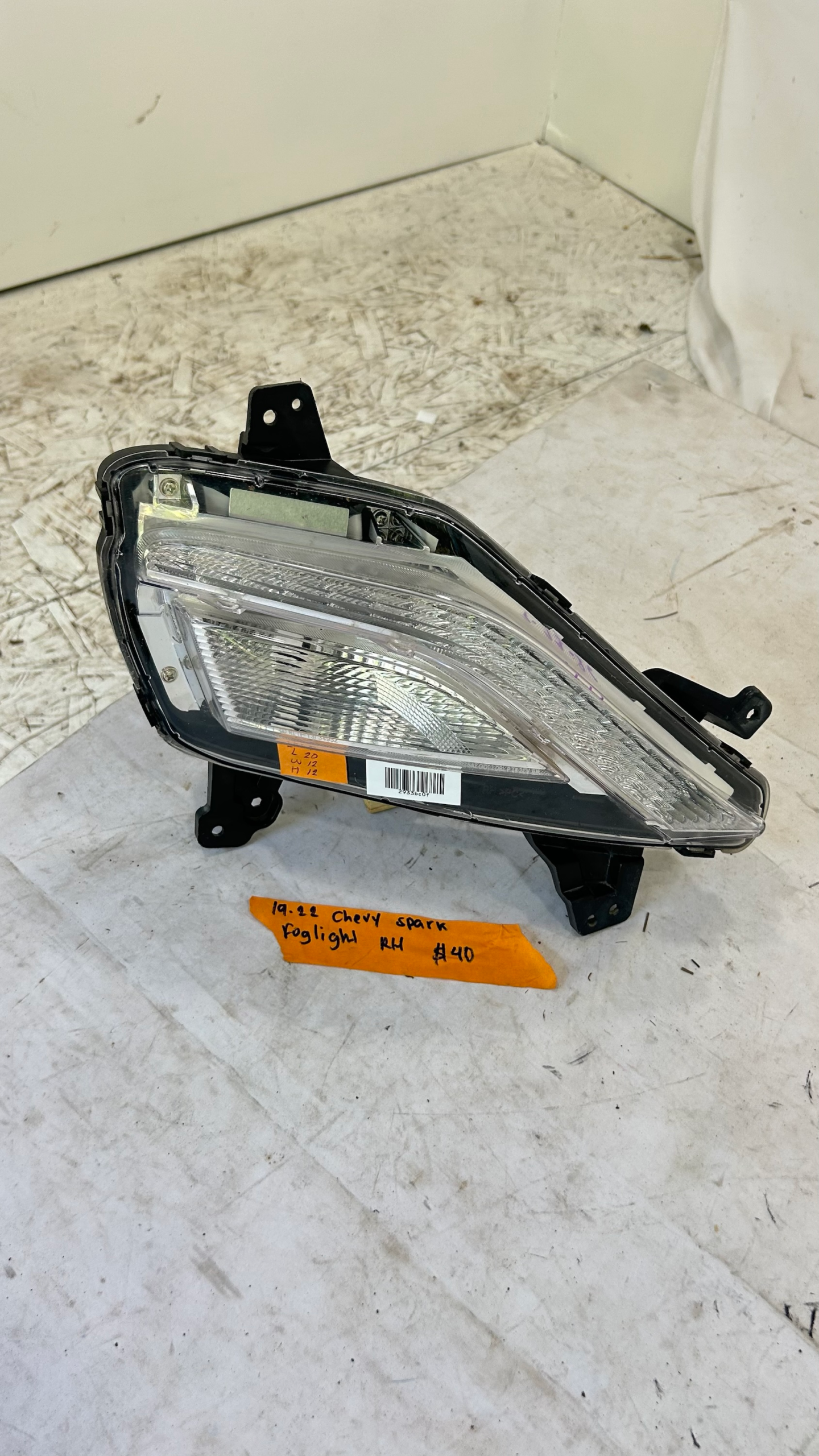 2019-2022 Chevrolet Spark Passenger side Foglight