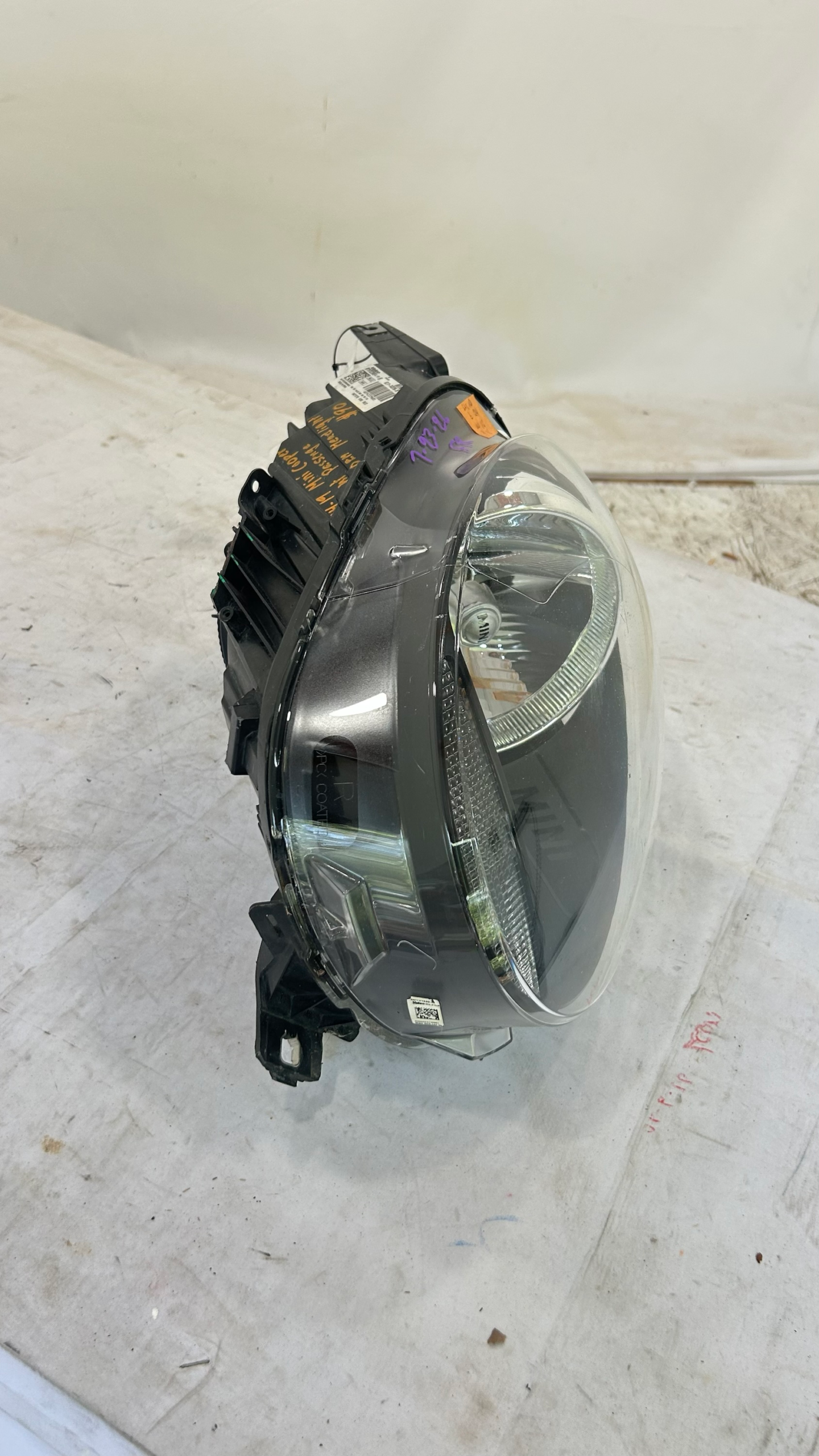 2014-2019 Mini Cooper Passenger side halogen headlight