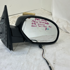 2007-2013 Chevrolet Silverado and GMC Sierra 1500 right passenger side mirror - Image 9