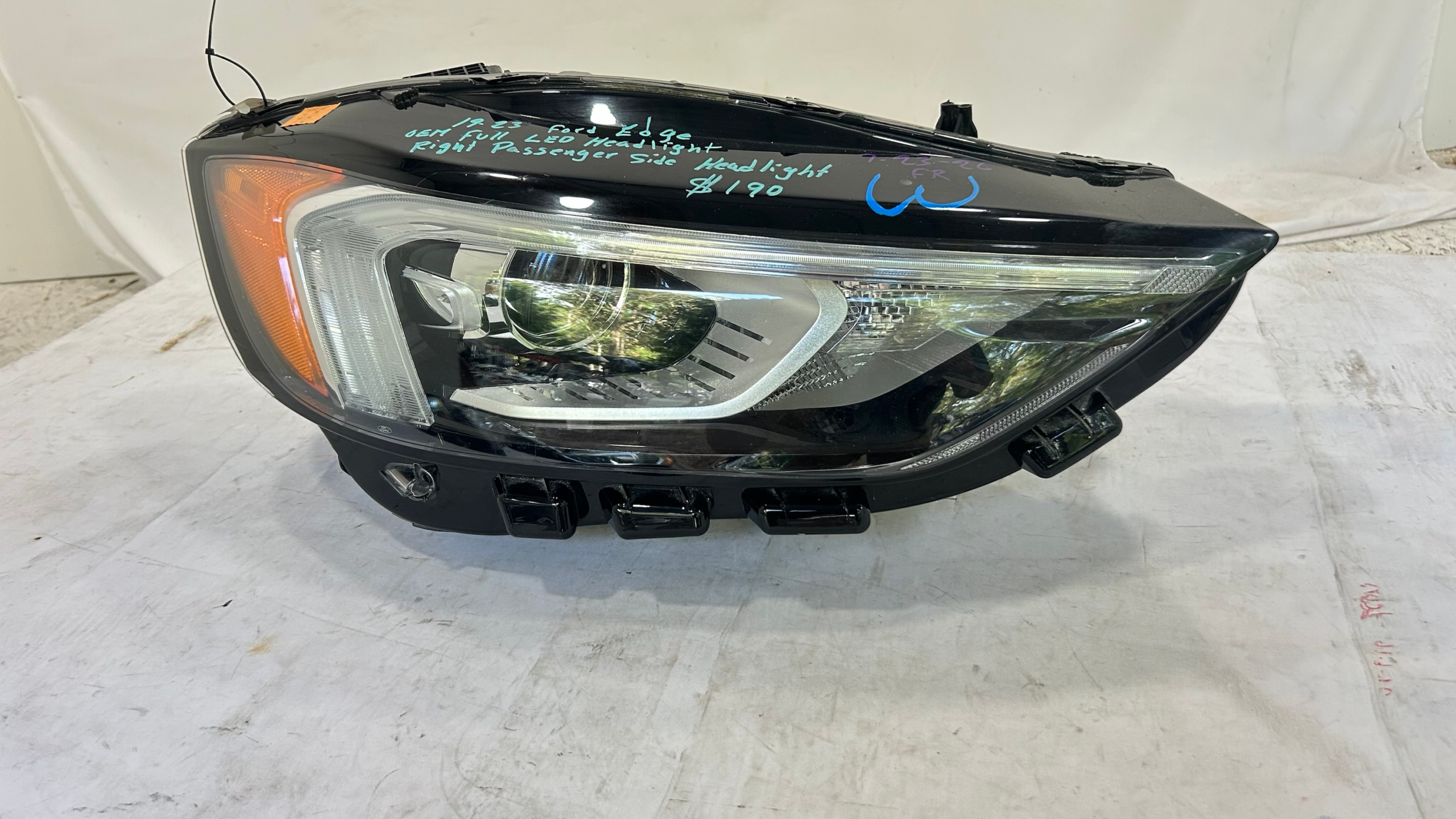 2019-2024 Ford Edge Right  Passenger Full LED  Headlight OEM