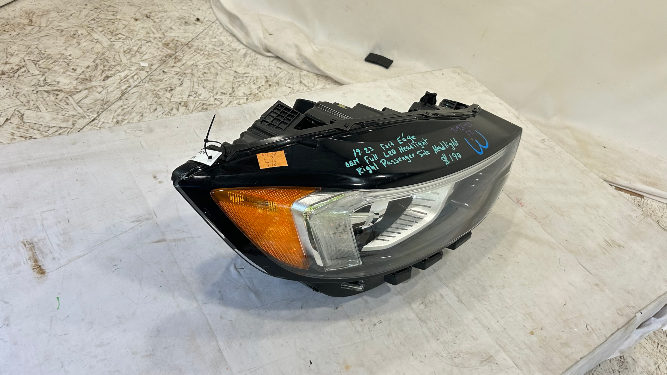 2019-2024 Ford Edge Right  Passenger Full LED  Headlight OEM