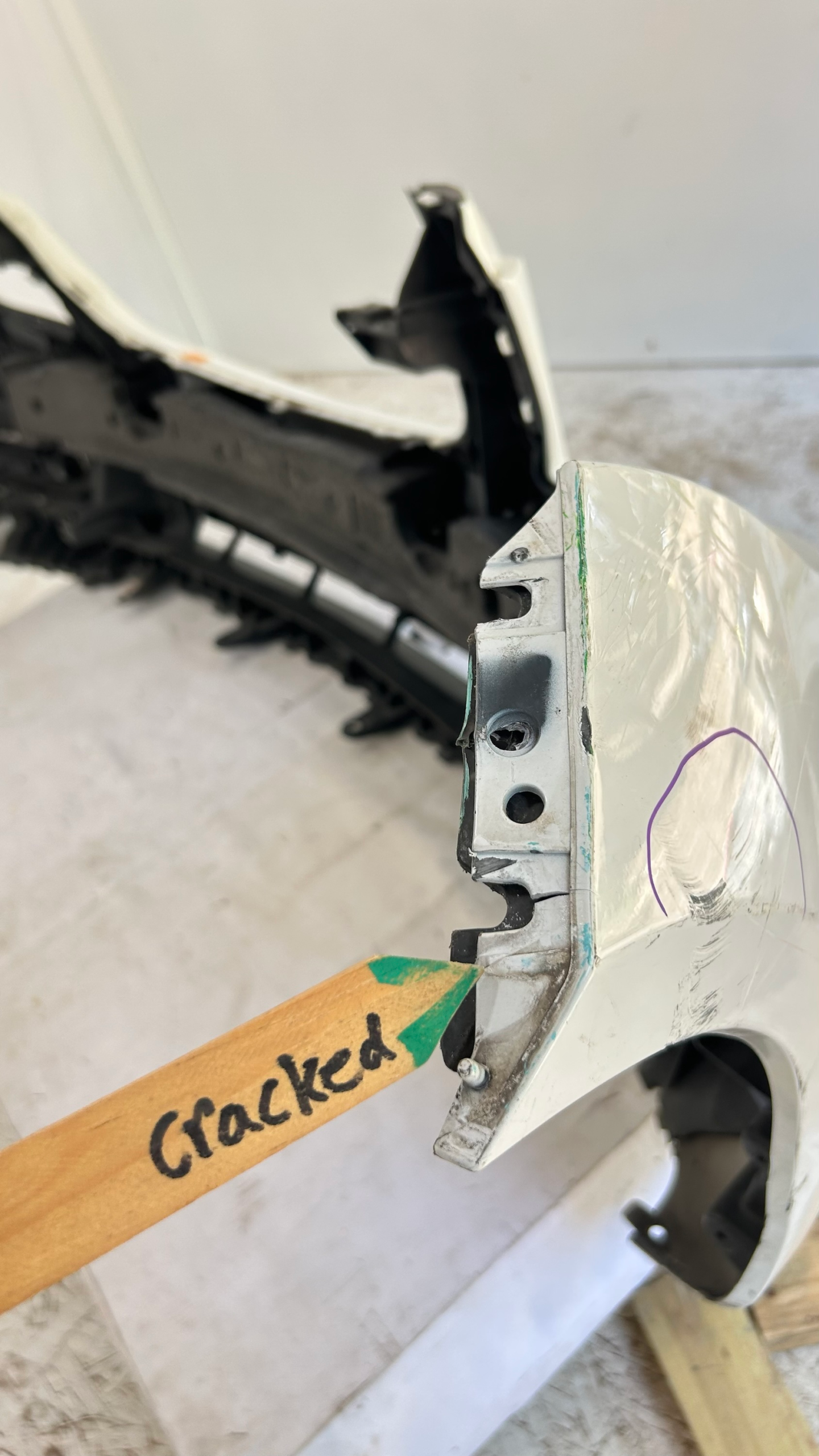 2013-2015 Mercedes Benz GLK Class X204 - GLK250- GLK350 front Bumper