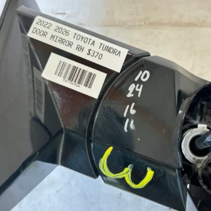 2022-2026 Toyota Tundra Right Passenger side Mirror W/ camera - Image 8
