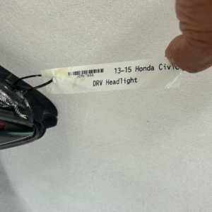 2013-2015 Honda Civic OEM Headlight, Left Driver Side - Image 7